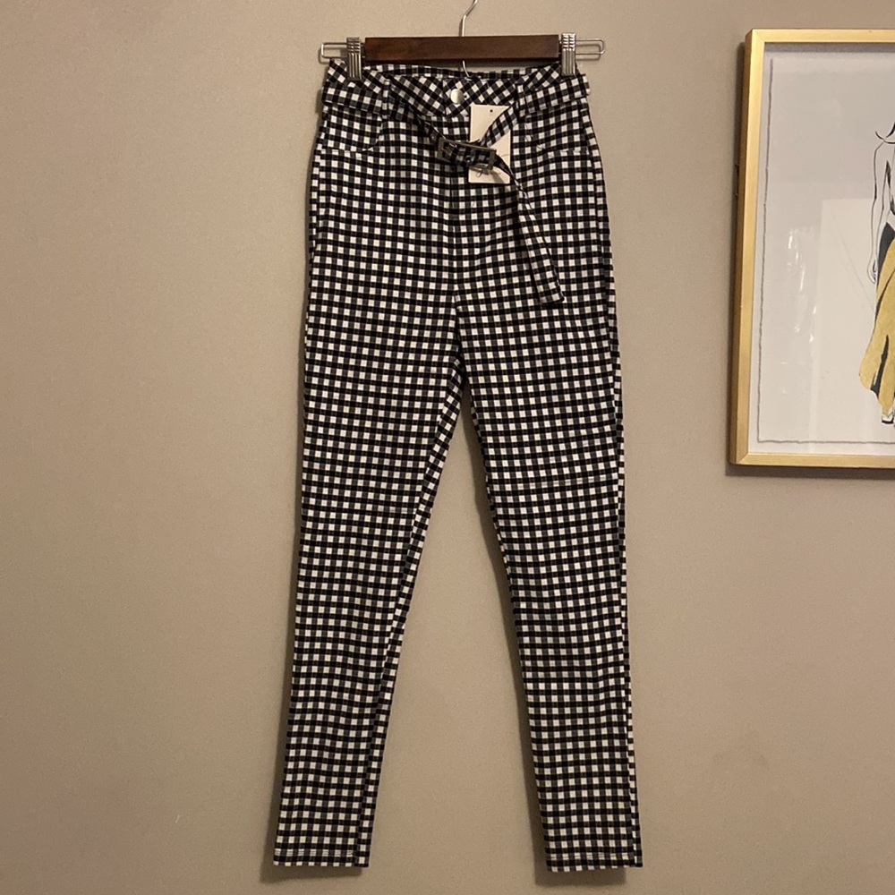 Checkered Pants
